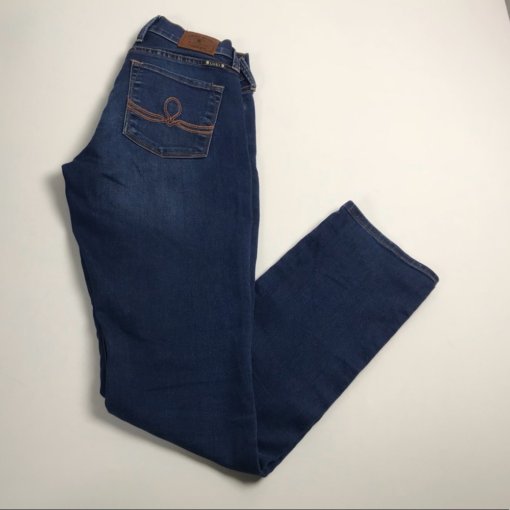 Lucky Brand Sofia Straight Leg Denim Jeans Women Size‎ 2 - Picture 4 of 6